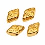 Conchiglia acciaio oro 8x4.5 mm conf. 10 pz
