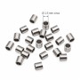 Tubicino acciaio 2 mm conf. 50 pz