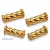 Colonna torta acciaio oro 11x5 mm conf. 4 pz - co-ab790 - pietreeminuterie.com Colonna torta acciaio oro 11x5 mm conf. 4 pz (co-ab790) - pietreeminuterie.com