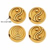 Disco Yin e Yang oro 7 mm conf. 4 pz - ya-03p77 - pietreeminuterie.com Disco Yin e Yang oro 7 mm conf. 4 pz (ya-03p77) - pietreeminuterie.com
