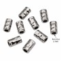 Tubicino intagliato acciaio 5x2 mm conf. 20 pz