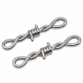 Filo spinato acciaio 34 mm conf. 2 pz