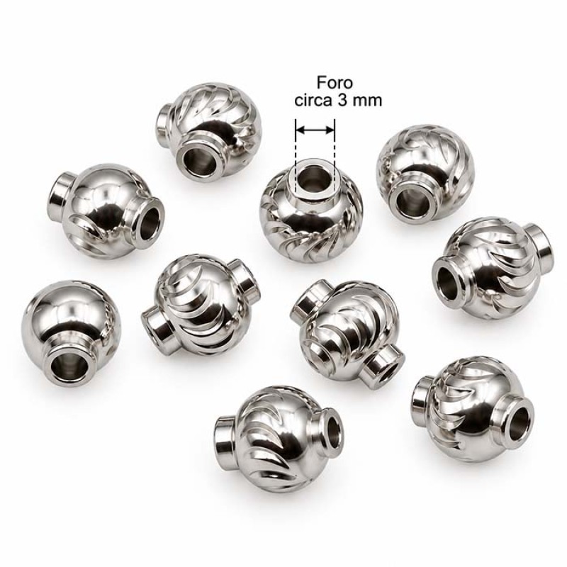 Distanziatori acciaio intagliato 7x5 conf. 10 pz Distanziatori acciaio intagliato 7x5 conf. 10 pz