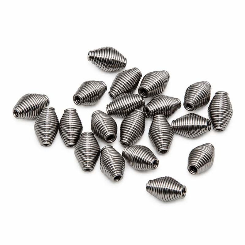 Distanziatori a molla 4x2 mm in acciaio foro 1 mm circa conf. 20 pz Distanziatori a molla 4x2 mm in acciaio foro 1 mm circa conf. 20 pz