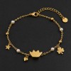 Corona oro 7.6x5 mm foro 2 mm 1 pz (vt-777-1) - pietreeminuterie.com