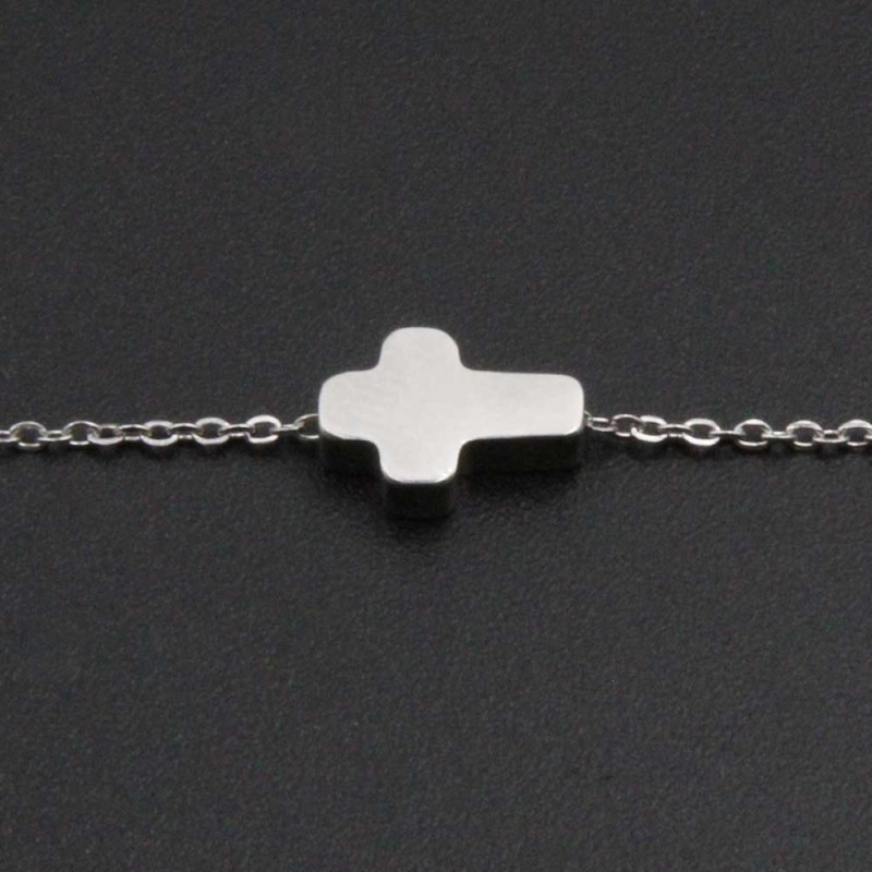 Croce acciaio 10x7 mm foro 2 mm 1 pz - g60llo11 - pietreeminuterie.com Croce acciaio 10x7 mm foro 2 mm 1 pz (g60llo11) - pietreeminuterie.com