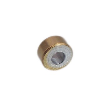 Distanziatori rondelle oro e acciaio 4x2 mm foro 1.6 mm pacco 20 pz Distanziatori rondelle oro e acciaio 4x2 mm foro 1.6 mm pacco 20 pz