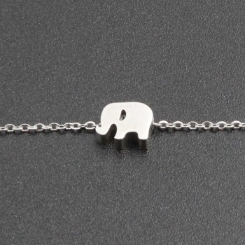 Elefantino acciaio 7x5.6 mm foro 2 mm 1 pz