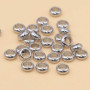 Distanziatori acciaio rondelle 3.8x1.4 foro 3 mm 20 pz