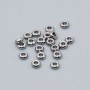 Distanziatori acciaio rondelle 3x1.2 mm conf. 50 pz