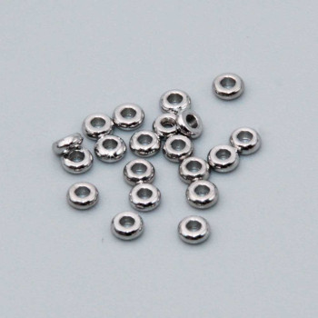 Distanziatori acciaio rondelle 3 mm conf. 50 pz