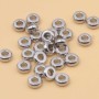 Distanziatori acciaio rondelle 4.7x1.7 mm foro 2  mm 30 pz