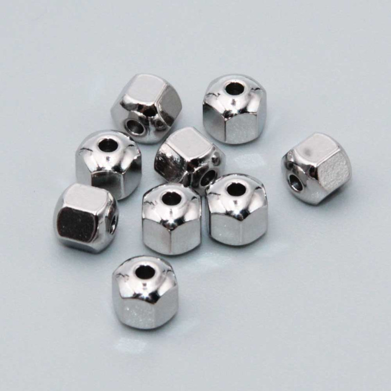 Distanziatori in acciaio 5 mm 6 lati conf. 10 pz (dis-aaa-1) - pietreeminuterie.com