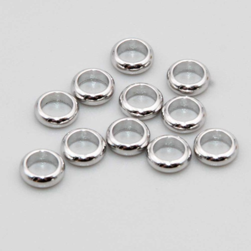 Distanziatori in acciaio rondella 5.8 mm conf. 50 pz (rond-ac277) - pietreeminuterie.com