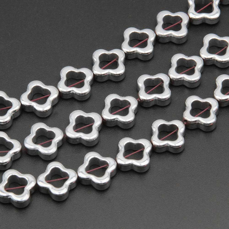 Ematite fiore 11.5 mm argeto conf. 10 pz (ema-io92) - pietreeminuterie.com