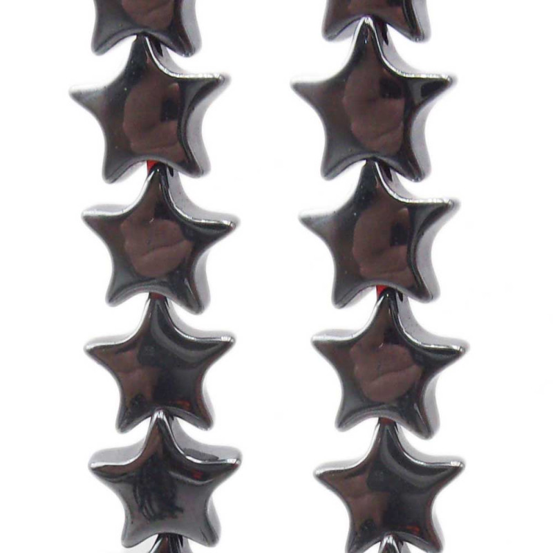 Ematite stella 6.7 mm filo 40 cm (steema82) - pietreeminuterie.com