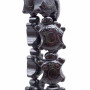 Ematite tartaruga 13.7x8.9 mm pacco da 4 pz
