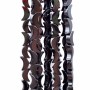 Ematite Luna color canna di fucile lucida 8 mm pacco da 10 pezzi
