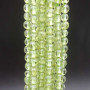Fluorite verde tonda liscia 3 mm circa filo 40 cm