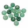Rondelle avventurina chiara 10x5 mm foro 4.5 mm circa conf.4 pz
