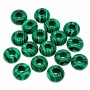 Rondelle malachite sint. 10x5 mm foro 4.5 mm circa conf.4 pz