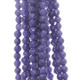 Giada coreana viola tonda sfac.4 mm filo 40 cm