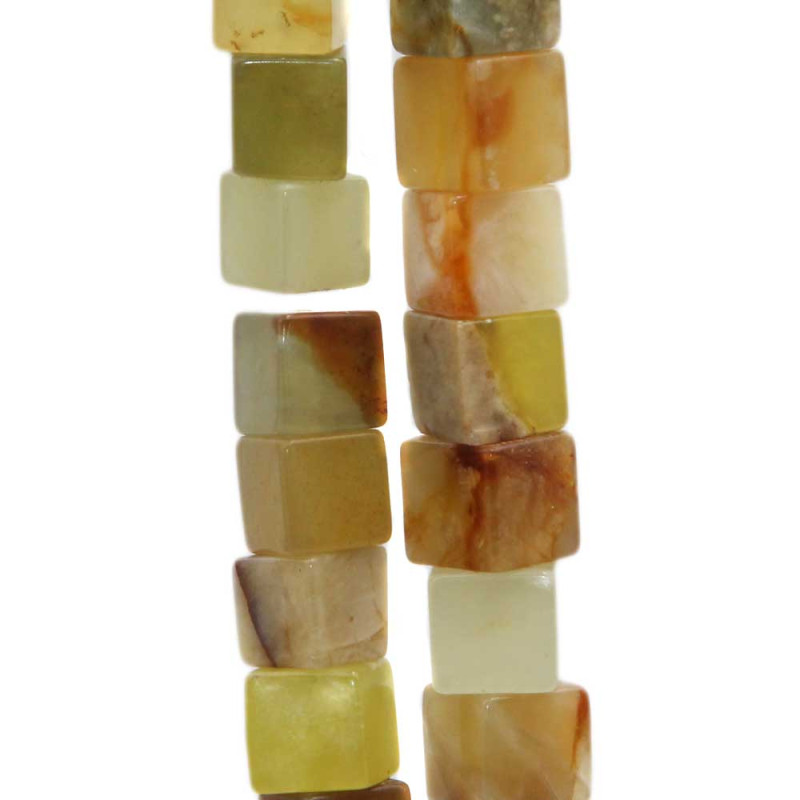 Giada Fire New cubetto 8 mm liscio 10 pz (gifi8mmm) - pietreeminuterie.com