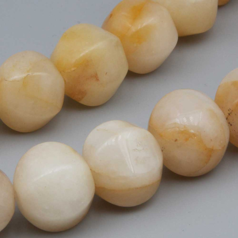 Giada gialla cipollotto 6 lati 18x15 mm 4 pz (2ciplgias) - pietreeminuterie.com