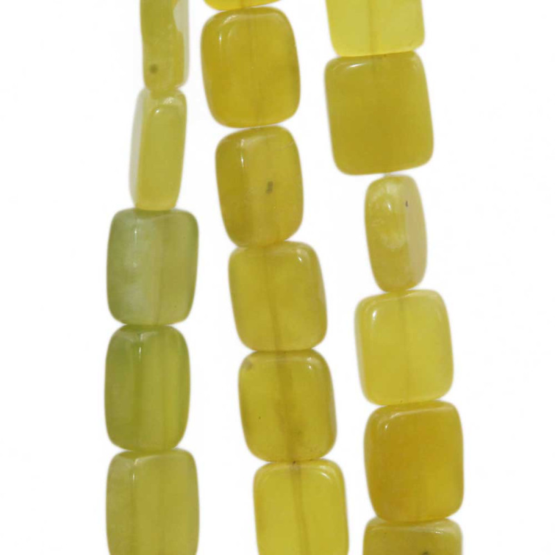 Giada oliva rettangolo 12x10 mm liscio pacco 10 pz (10x12oliva) - pietreeminuterie.com