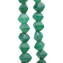 Giada verde bicono 9 mm pacco 10 pz