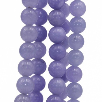Giada Viola tonda liscia 10 mm filo 40 cm Giada Viola tonda liscia 10 mm filo 40 cm