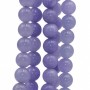Giada Viola tonda liscia 10 mm filo 40 cm