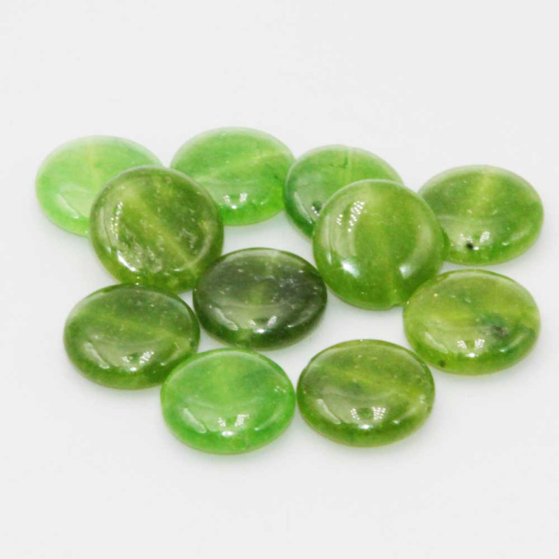 Gocce gia verde 13x10 mm conf.10 pz (gi27772) - pietreeminuterie.com