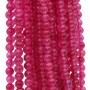 Giada rubino tonda liscia 4 mm filo 40 cm