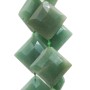 Giada verde rombo 40 mm sfac. 1 pz