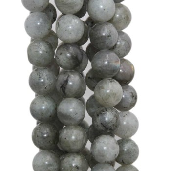 Labradorite tonda liscia 10,5 mm pacco 10 pezzi