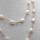 Bigiotteria Artigianale | Collana e bracciale di perle oro con cristalli - pevvbra11