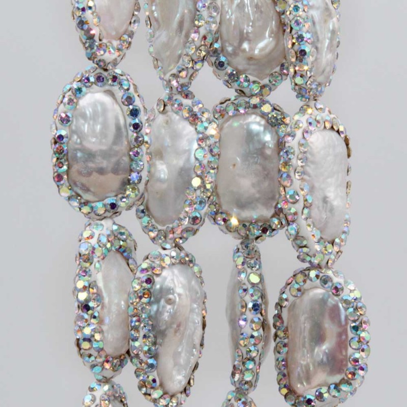 Perline marcasite perle di fiume ovali grado A++ 22x15 mm conf. 1 pz - mar-sip13 - pietreeminuterie.com Perline marcasite perle di fiume ovali grado A++ 22x15 mm conf. 1 pz (mar-sip13) - pietreeminuterie.com