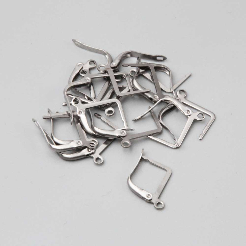 Pacco ingrorro Monachelle in acciaio 18 mm conf. 20 pz ( 10 coppie ) (ingmm-023) - pietreeminuterie.com