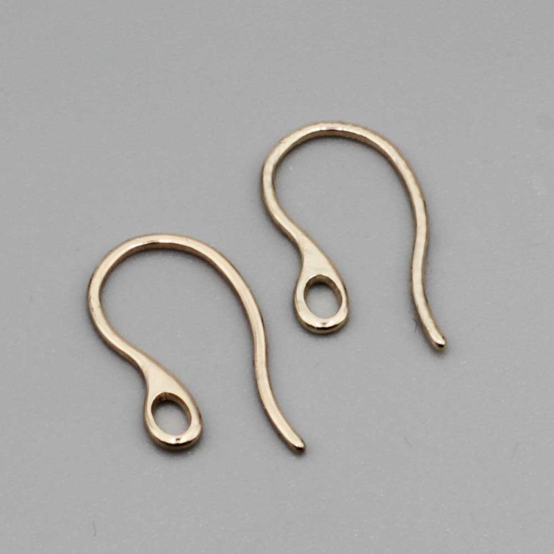 Pacco ingrosso monachelle oro 21 mm 10 coppie (ingr-0012) - pietreeminuterie.com