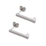 Monachelle in acciaio barretta 10 mm pacco 4 pz