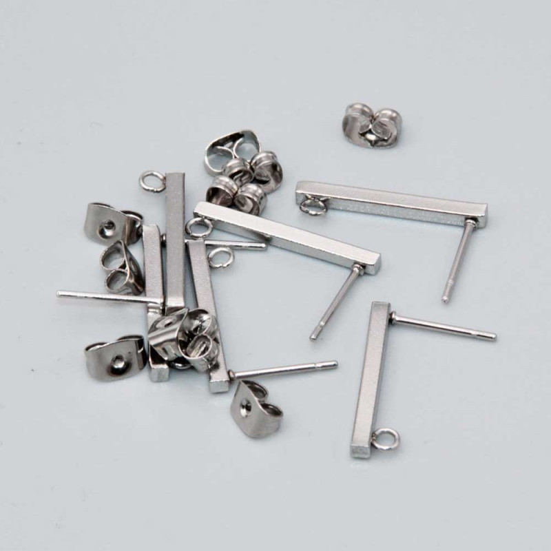 Pacco ingrosso monachelle acciaio 19 mm con 15 coppie (ing-mo19) - pietreeminuterie.com