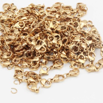 Ingrosso moschettoni in acciaio 10 mm conf.150 pz Ingrosso moschettoni in acciaio 10 mm conf.150 pz