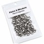 Pacco ingrosso moschettoni acciaio 13 mm 50 pz