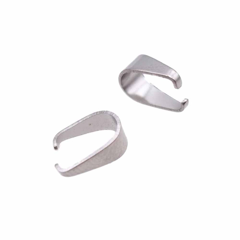 Ganci per pendenti in acciaio 7.5 mm pacco 50 pz (fb99198) - pietreeminuterie.com