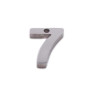 Charms in acciaio numero sette 9 mm pacco 1 pezzo 