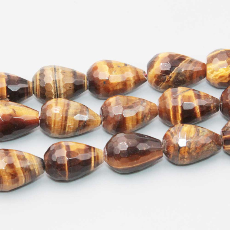 Occhio di Tigre Gocce sfac. 14.5x10 mm grado A+ pacco 4 pz (occhig627) - pietreeminuterie.com