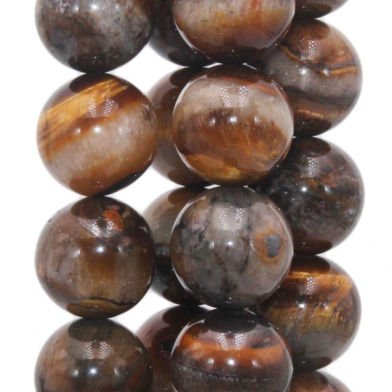 Occhio di tigre tondo 18 mm grado A++ pacco 4 pz (tyyy18m) - pietreeminuterie.com