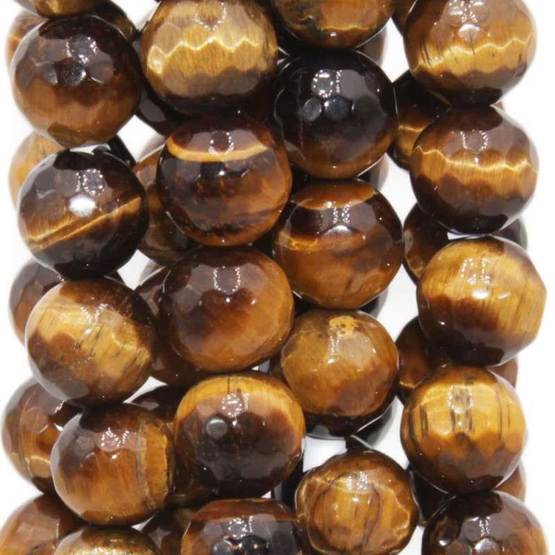 Occhio di tigre tondo sfac. 10 mm grado A++ pacco 10 pz (aocchi10mm) - pietreeminuterie.com