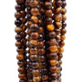 Occhio di tigre tondo liscio 4 mm filo 40 cm
